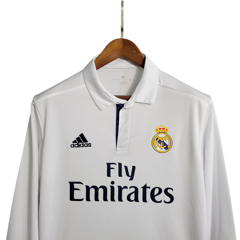 Camiseta Real Madrid 2016/17 - Manga Larga