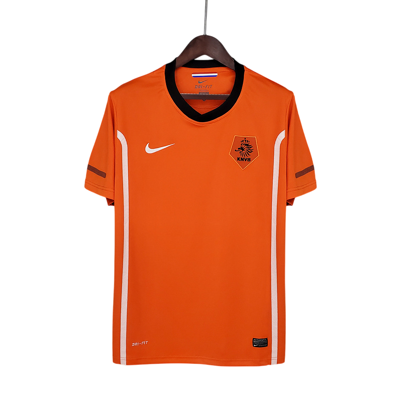 Camiseta Países Bajos retro 2010