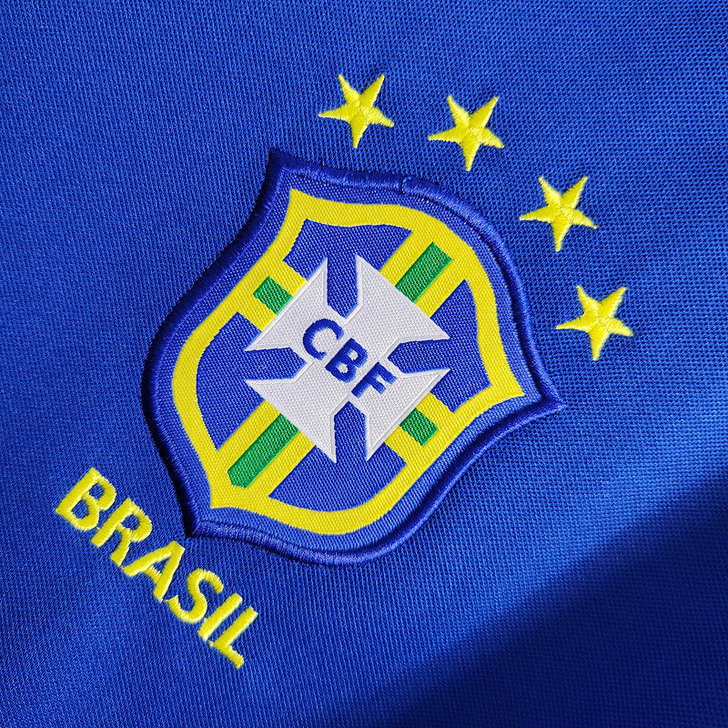 Camiseta Brasil retro 1998 segunda equipación