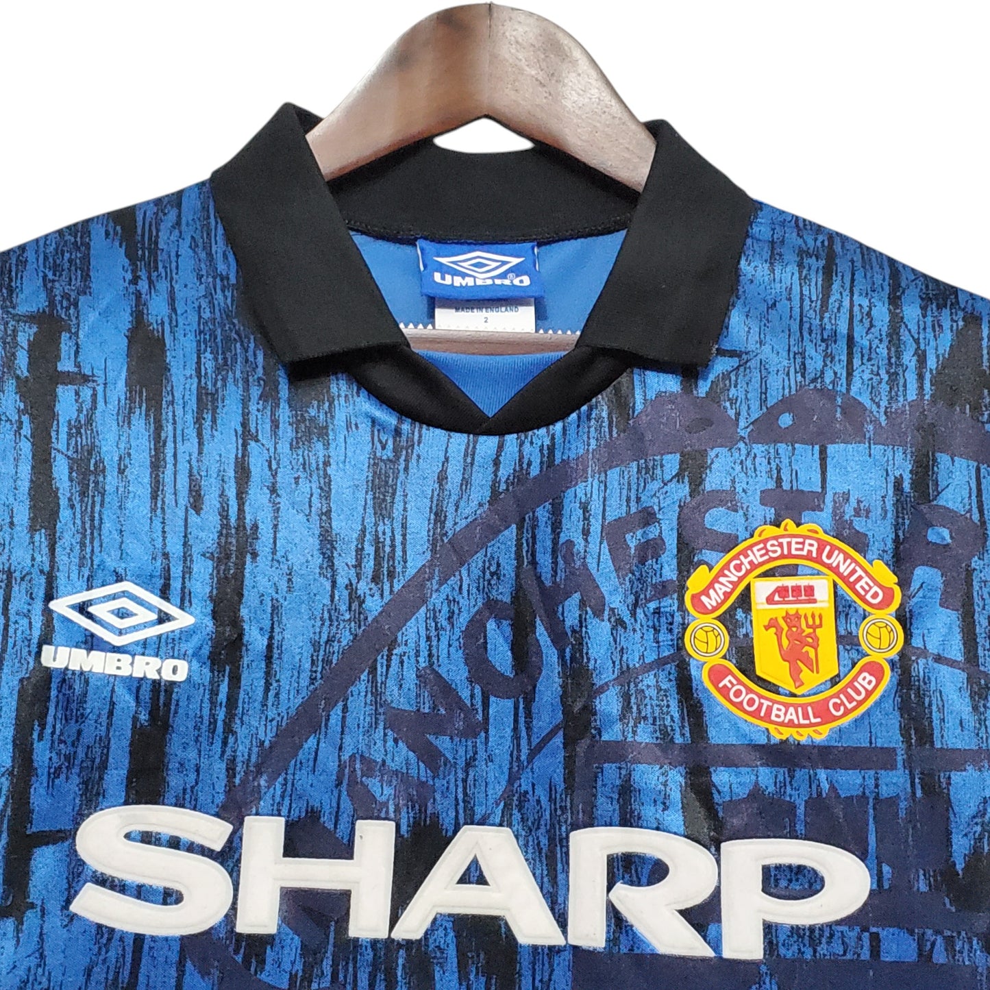 Camiseta Manchester United 1992/93 - Segunda Equipación