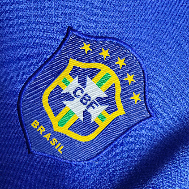 Camiseta Brasil retro 2006 segunda equipación