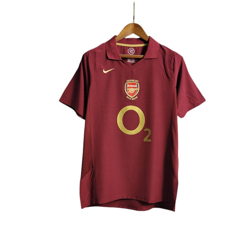 Camiseta Arsenal retro 2005-2006