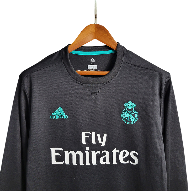Camiseta Real Madrid 2017/18 - Manga Larga