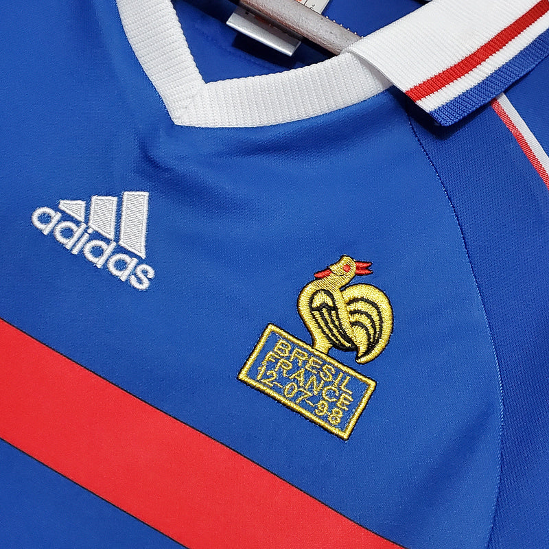 Camiseta Francia retro 1998