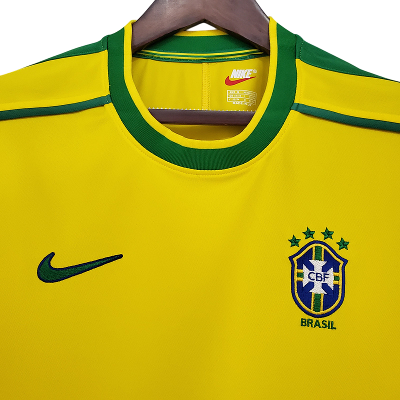 Camiseta Brasil retro 1998