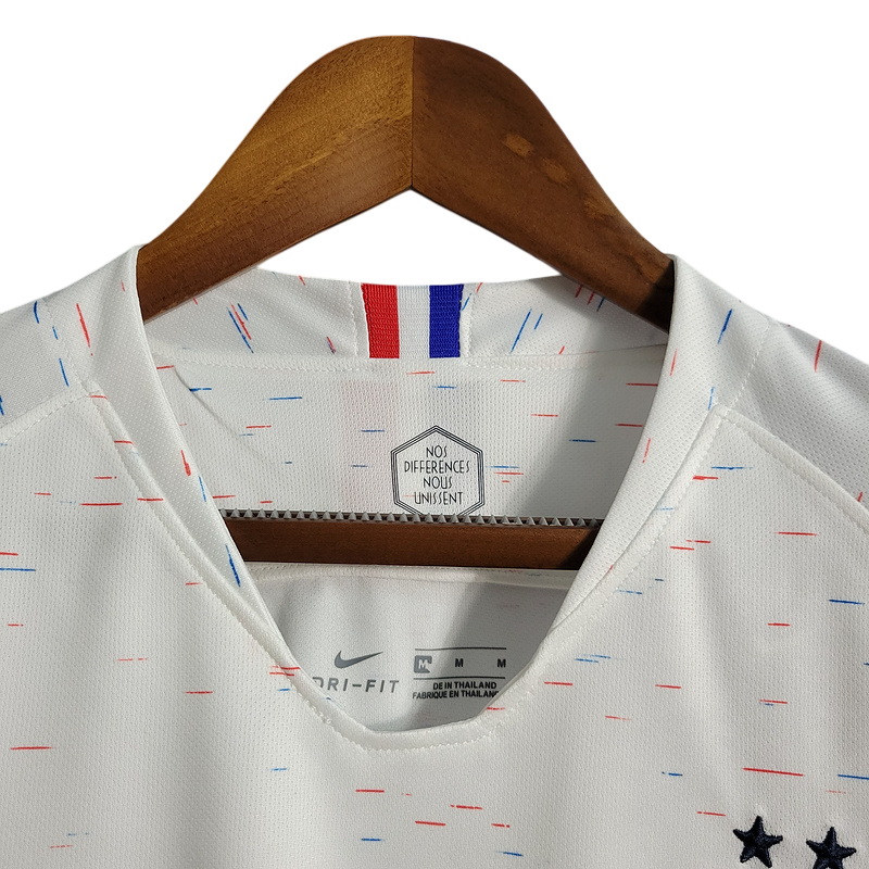 Camiseta Francia retro 2018 segunda equipacion