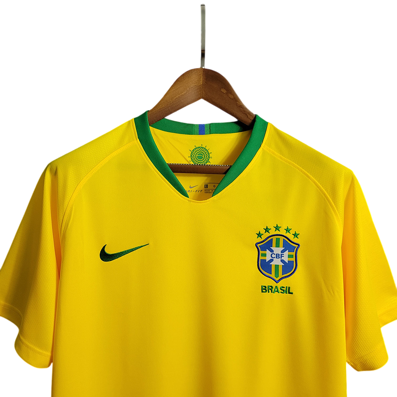 Camiseta Brasil retro 2018