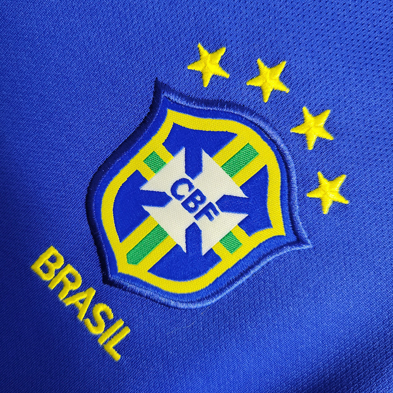 Camiseta Brasil retro 2002 segunda equipación
