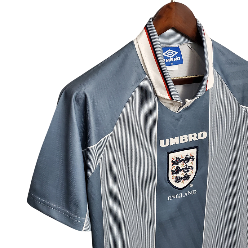 Camiseta Inglaterra retro 1996 segunda equipación