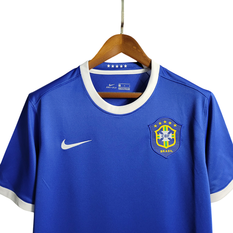 Camiseta Brasil retro 2006 segunda equipación