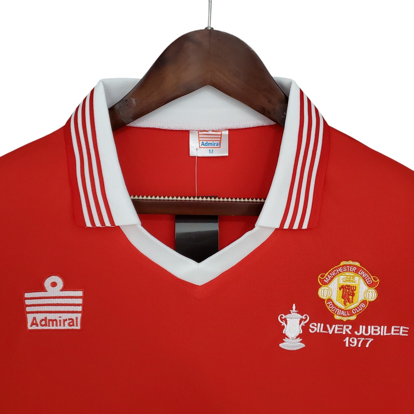 Camiseta Manchester United 1977