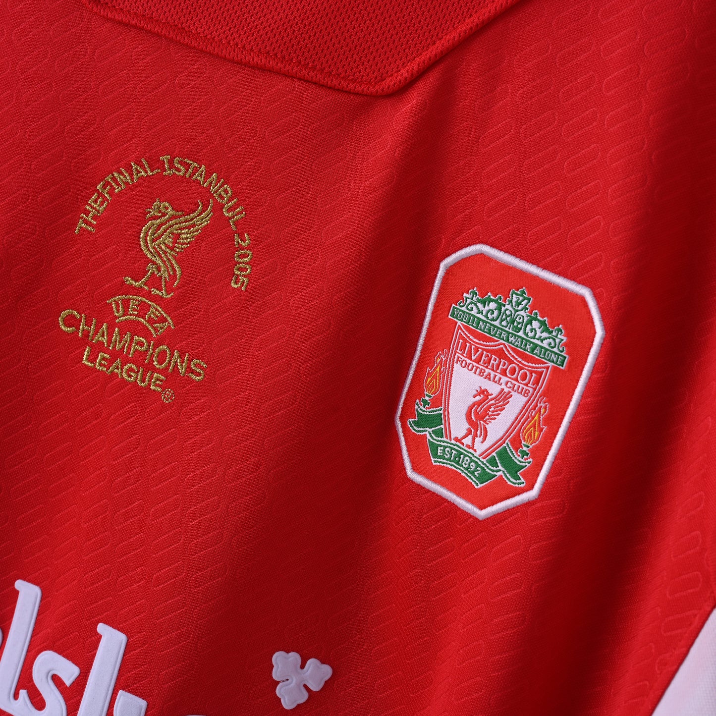Camiseta Liverpool 2004/05 - Champions League