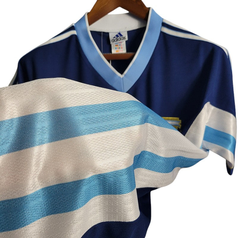 Camiseta Argentina retro 1998 segunda equipación