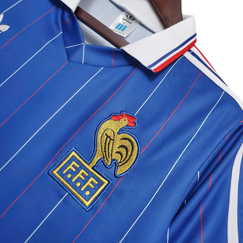 Camiseta Francia retro 1982