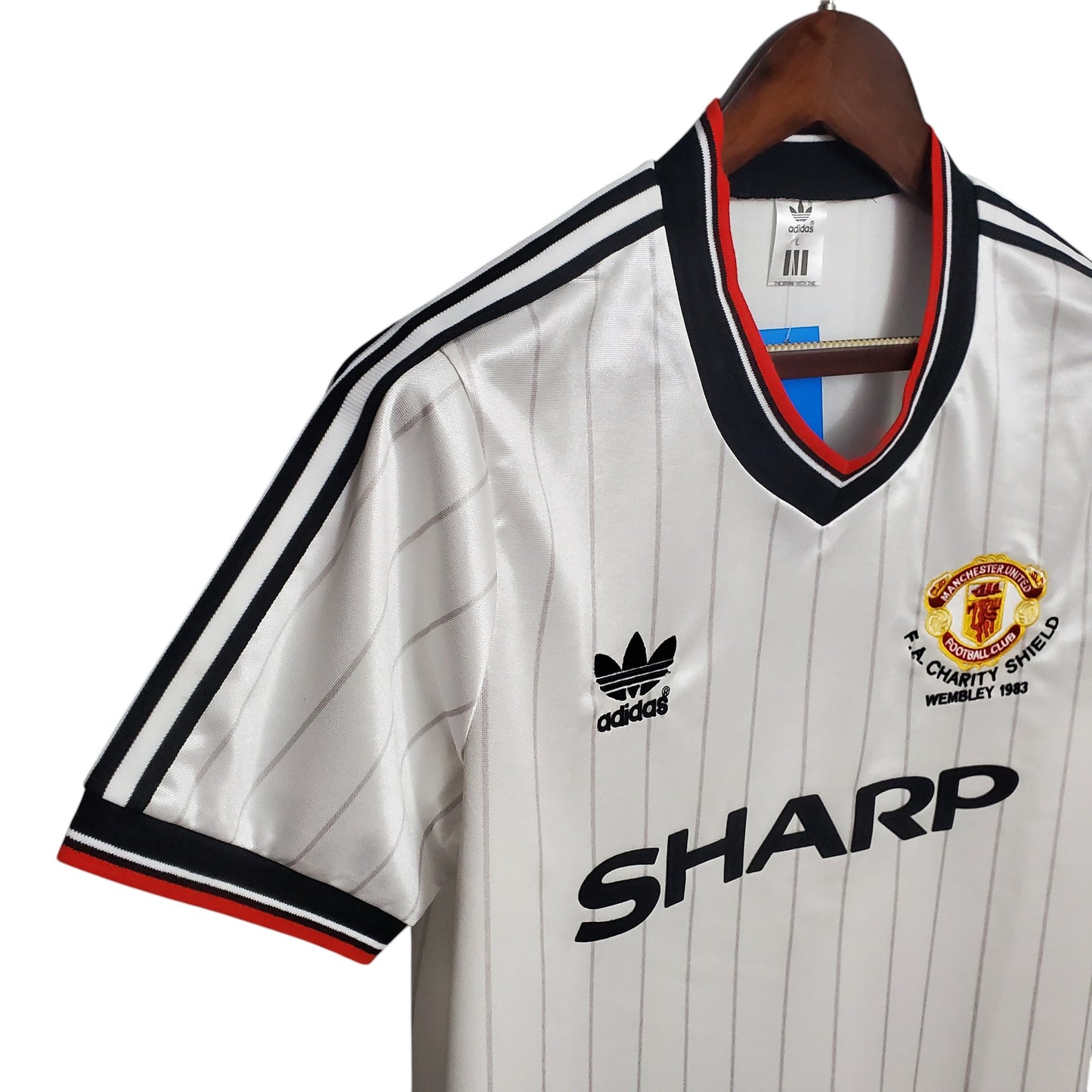 Camiseta Manchester United 1983 - Segunda Equipación