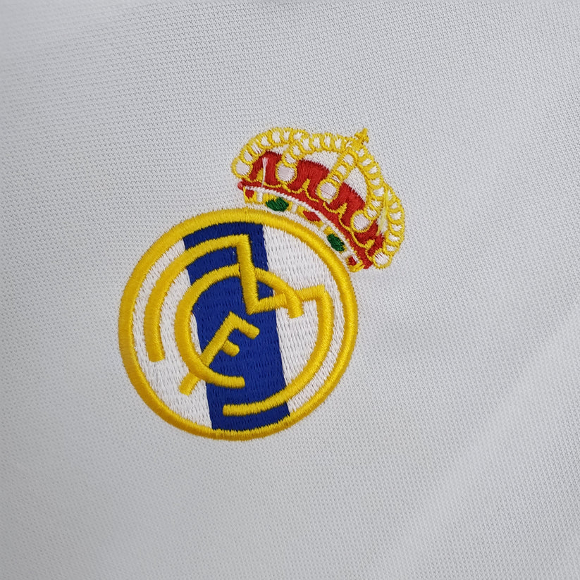 Camiseta Real Madrid 2001/02 - Manga Larga