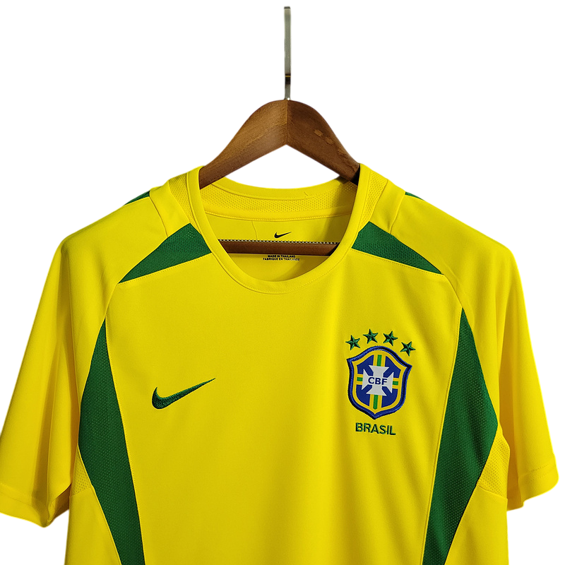 Camiseta Brasil retro 2002