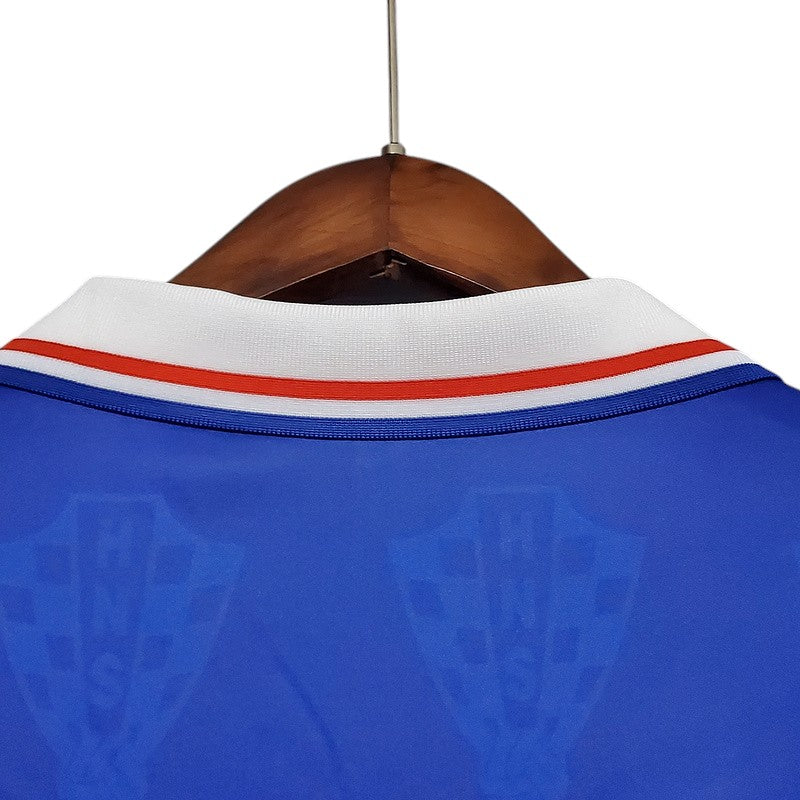 Camiseta Croacia retro 1998 segunda equipación