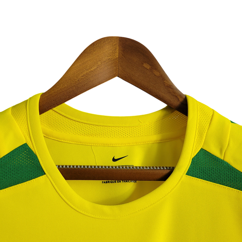 Camiseta Brasil retro 2002