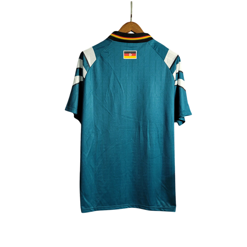Camiseta Alemania retro 1996 segunda equipación