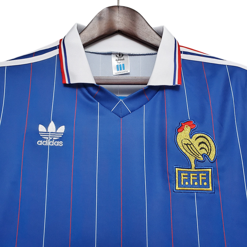 Camiseta Francia retro 1982