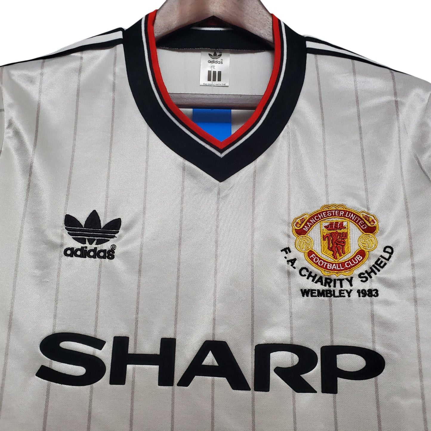 Camiseta Manchester United 1983 - Segunda Equipación