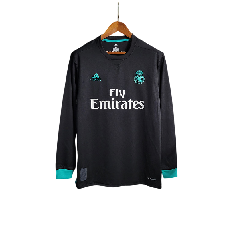 Camiseta Real Madrid 2017/18 - Manga Larga