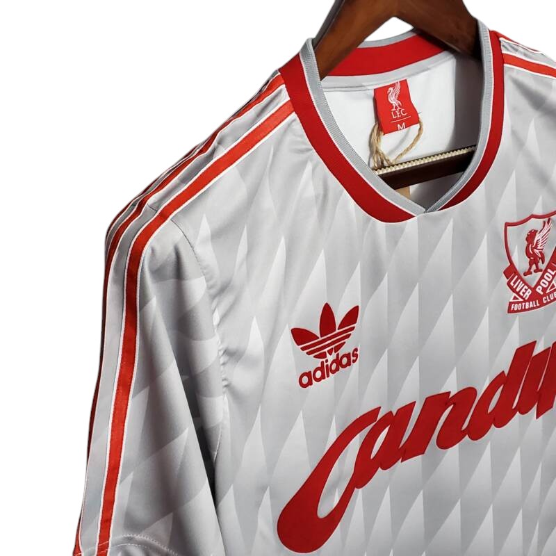 Camiseta Liverpool 1990/91 - Segunda Equipación
