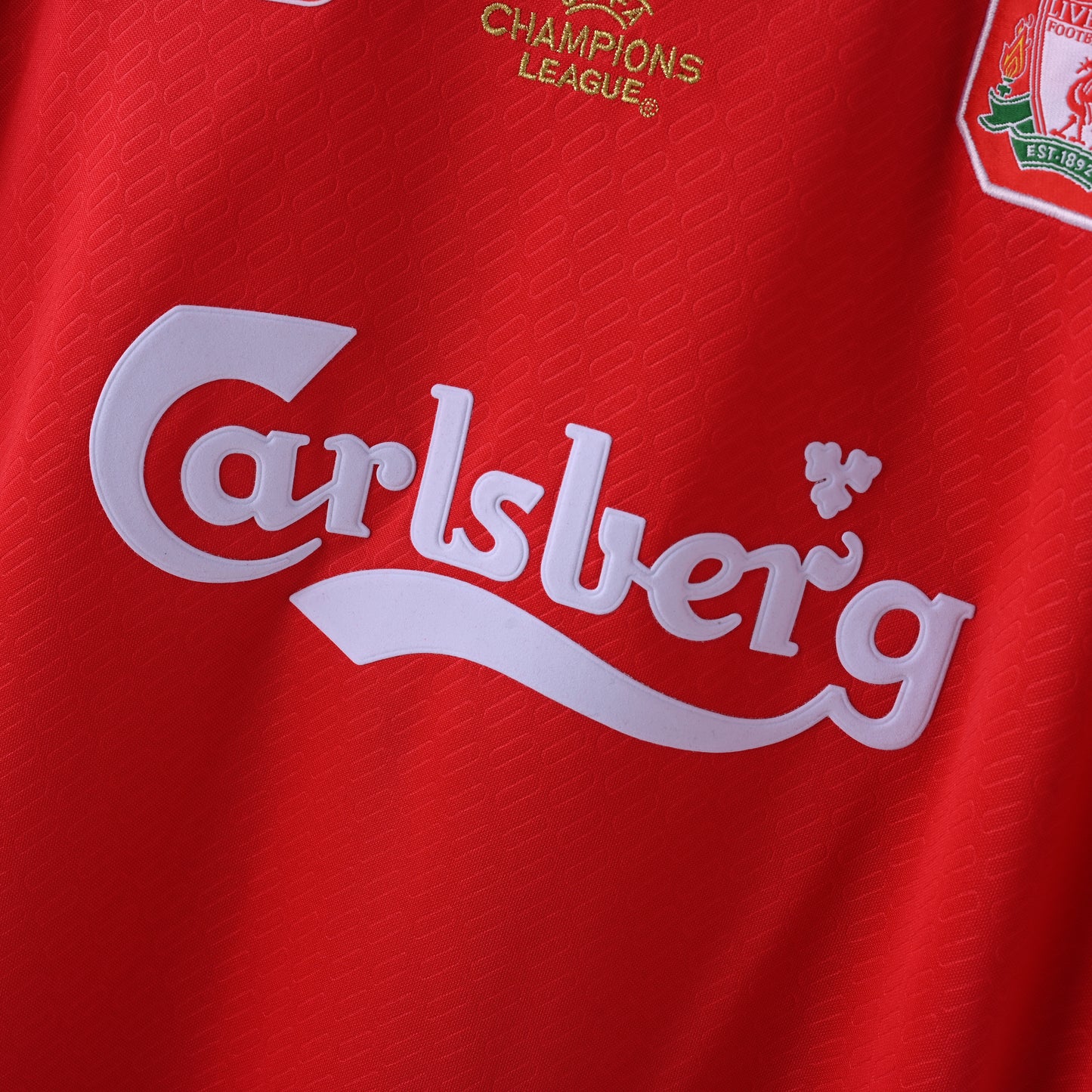 Camiseta Liverpool 2004/05 - Champions League