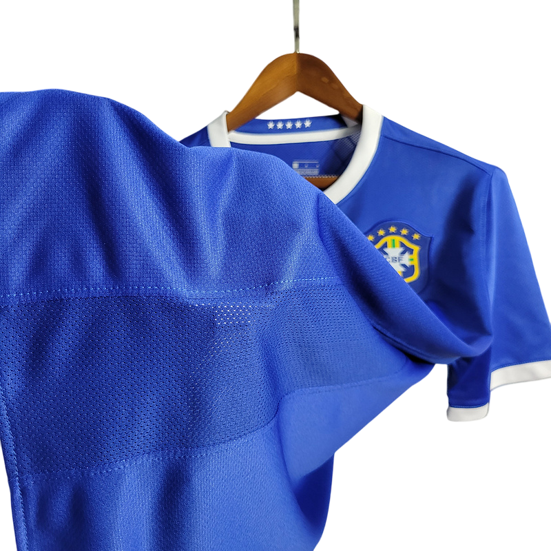 Camiseta Brasil retro 2006 segunda equipación
