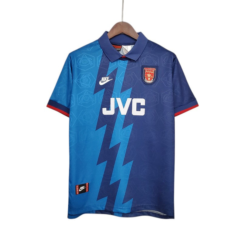 Camiseta Arsenal retro 1995-1996 segunda equipación