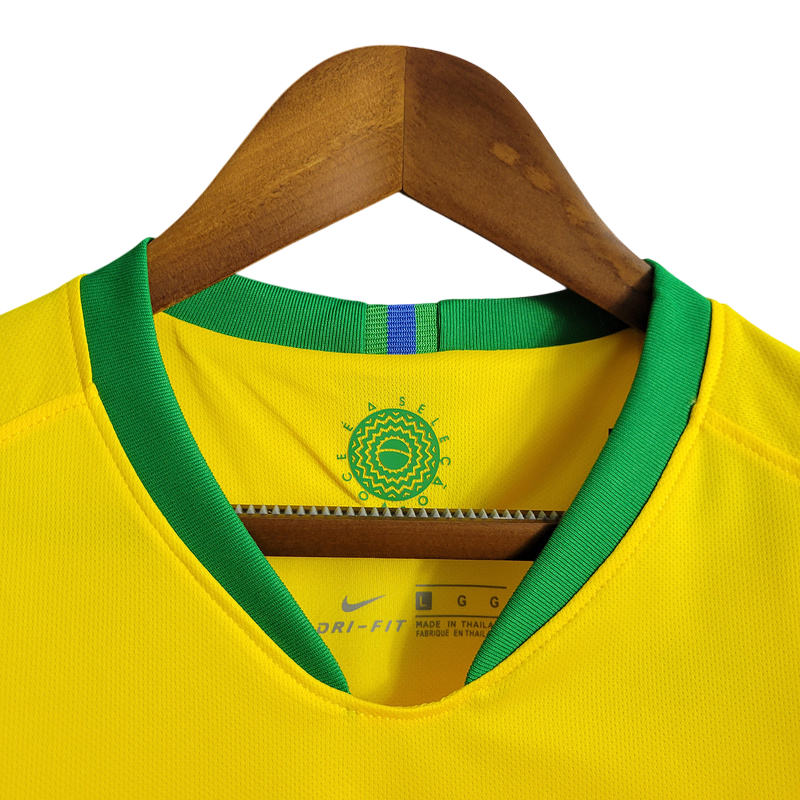 Camiseta Brasil retro 2018
