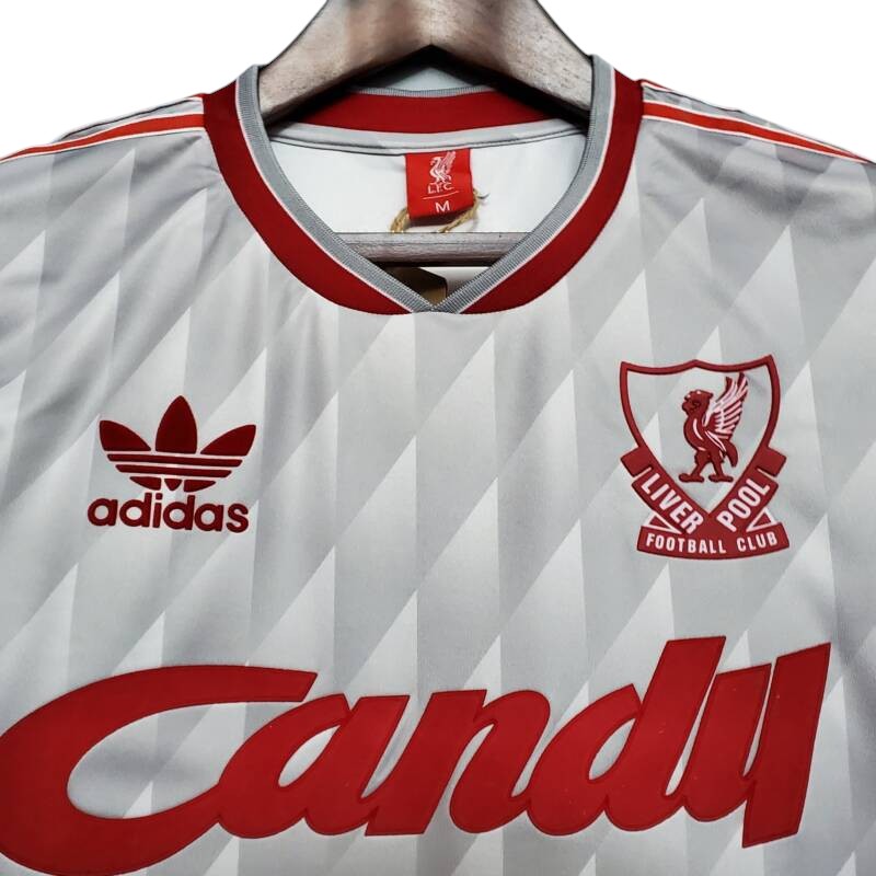 Camiseta Liverpool 1990/91 - Segunda Equipación