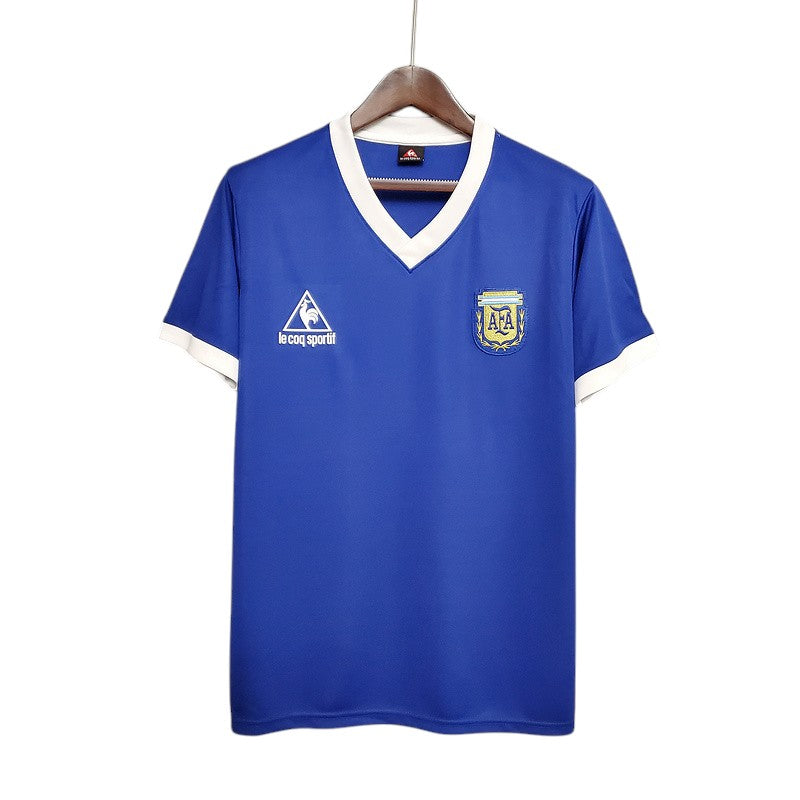 Camiseta Argentina retro 1986 segunda equipación