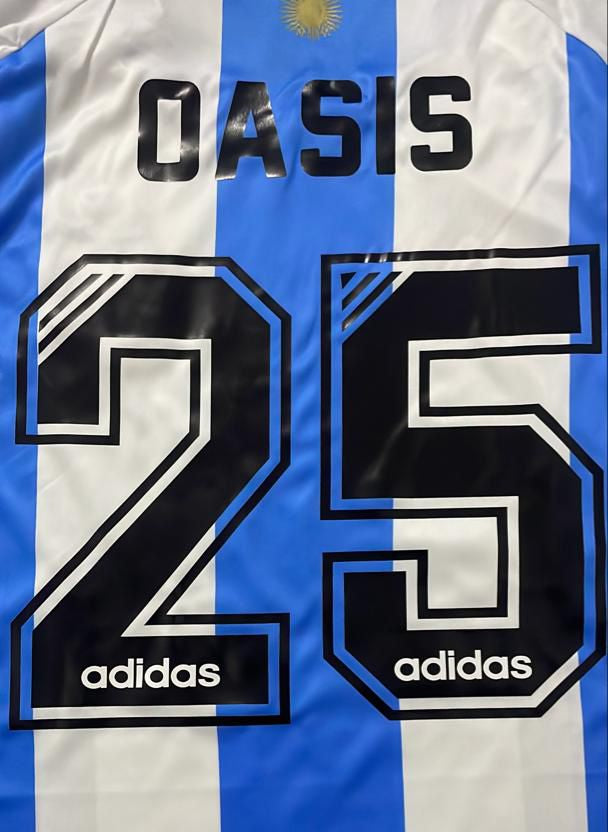Camiseta Argentina Home 24 x Oasis