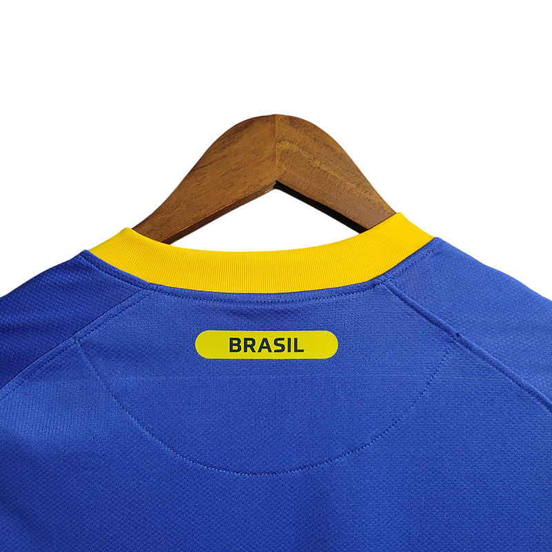 Camiseta Brasil retro 2010 segunda equipación