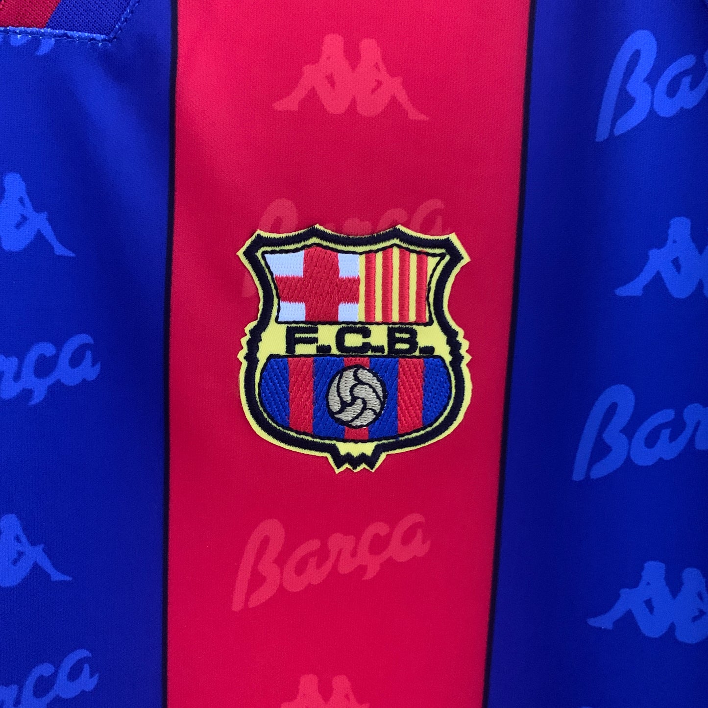 Camiseta Barcelona 1996/97 - Manga Larga