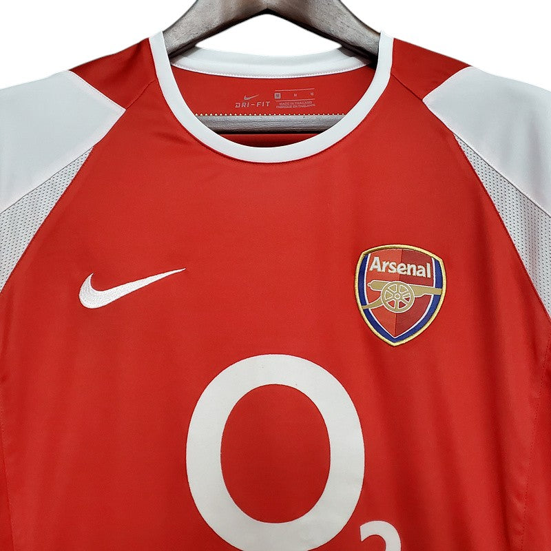 Camiseta Arsenal retro 2002-2004