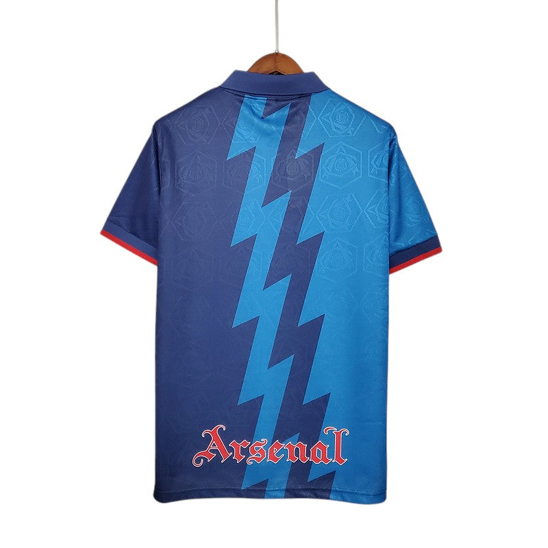 Camiseta Arsenal retro 1995-1996 segunda equipación