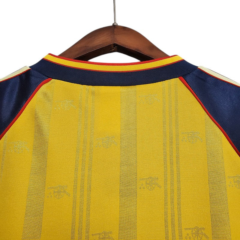 Camiseta Arsenal retro 1988-1989 segunda equipación
