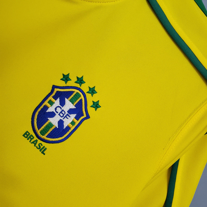 Camiseta Brasil retro 1998