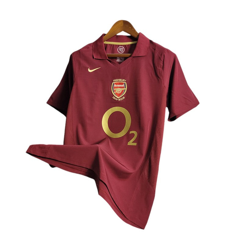 Camiseta Arsenal retro 2005-2006