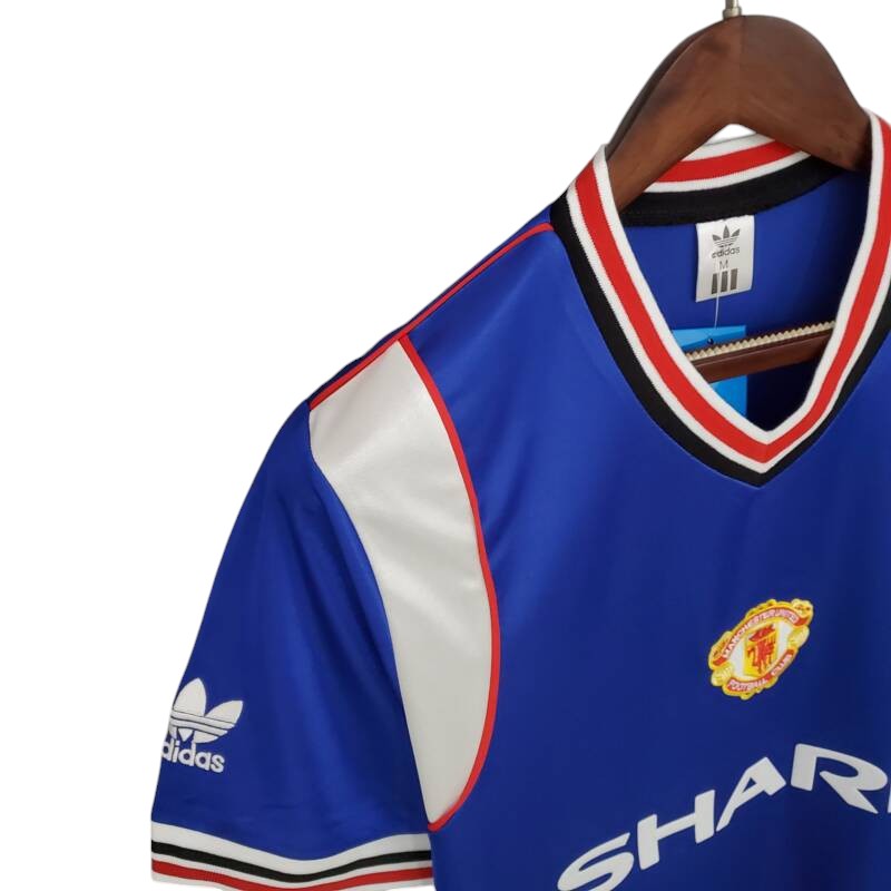 Camiseta Manchester United 1985/86 - Segunda Equipación