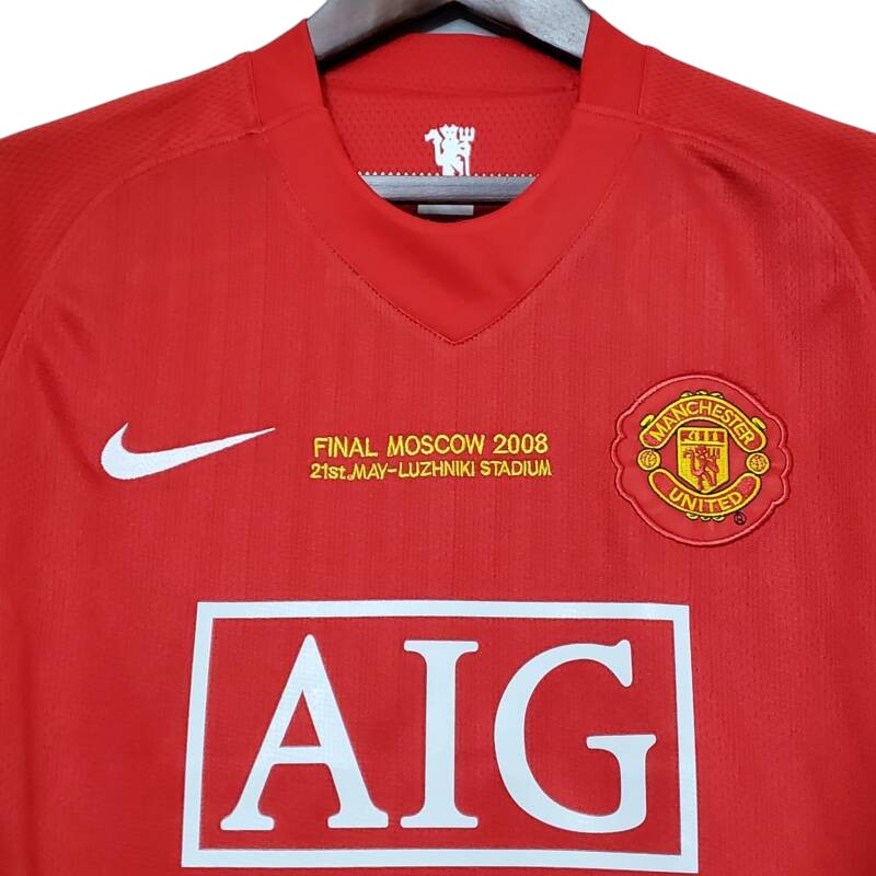 Camiseta Manchester United 2007/08