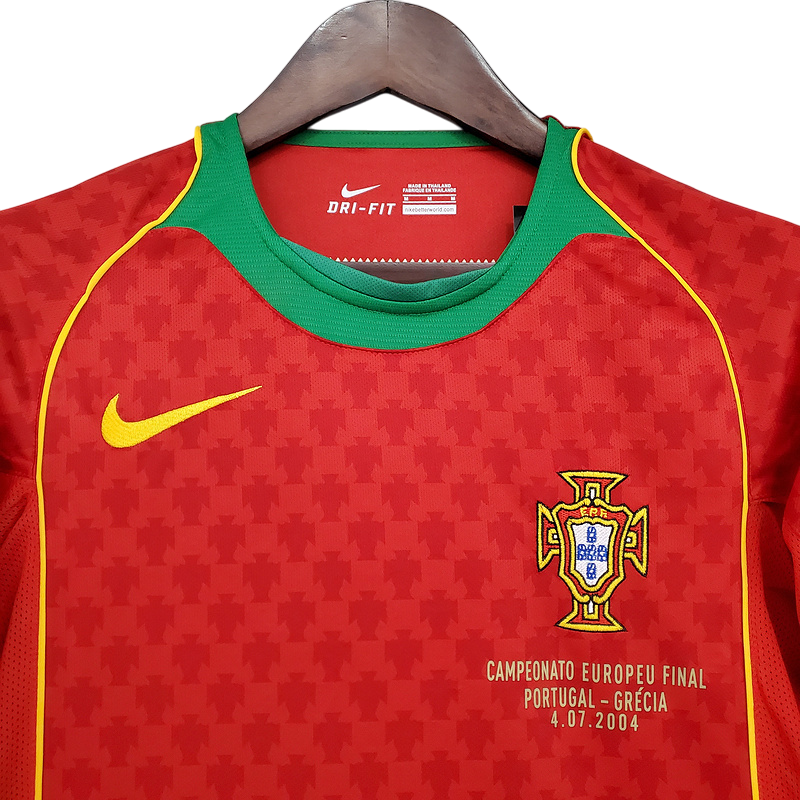 Camiseta Portugal retro 2004