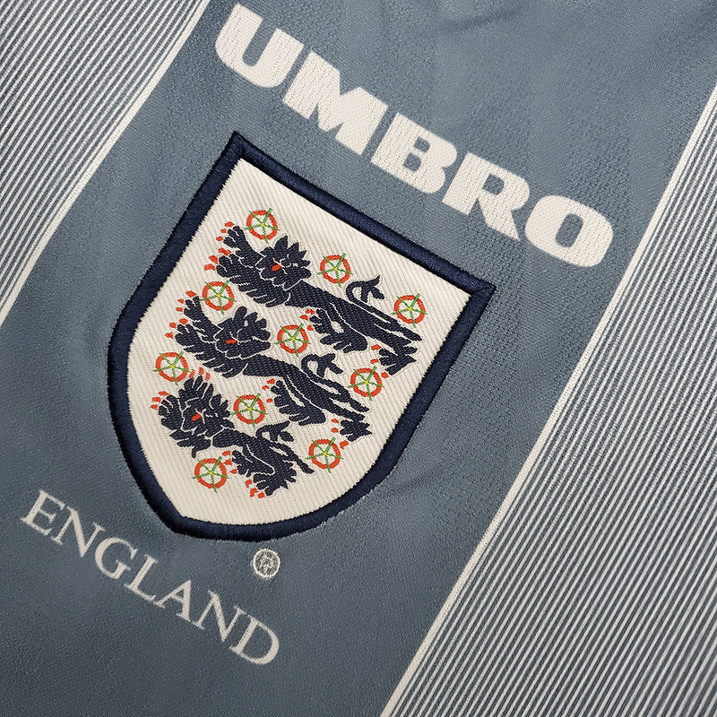 Camiseta Inglaterra retro 1996 segunda equipación