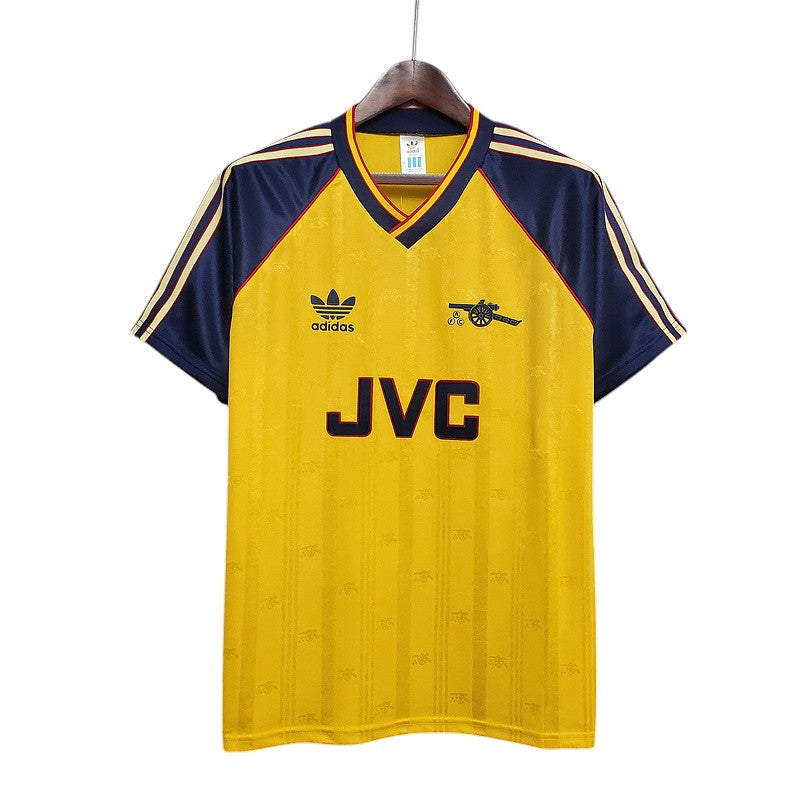 Camiseta Arsenal retro 1988-1989 segunda equipación
