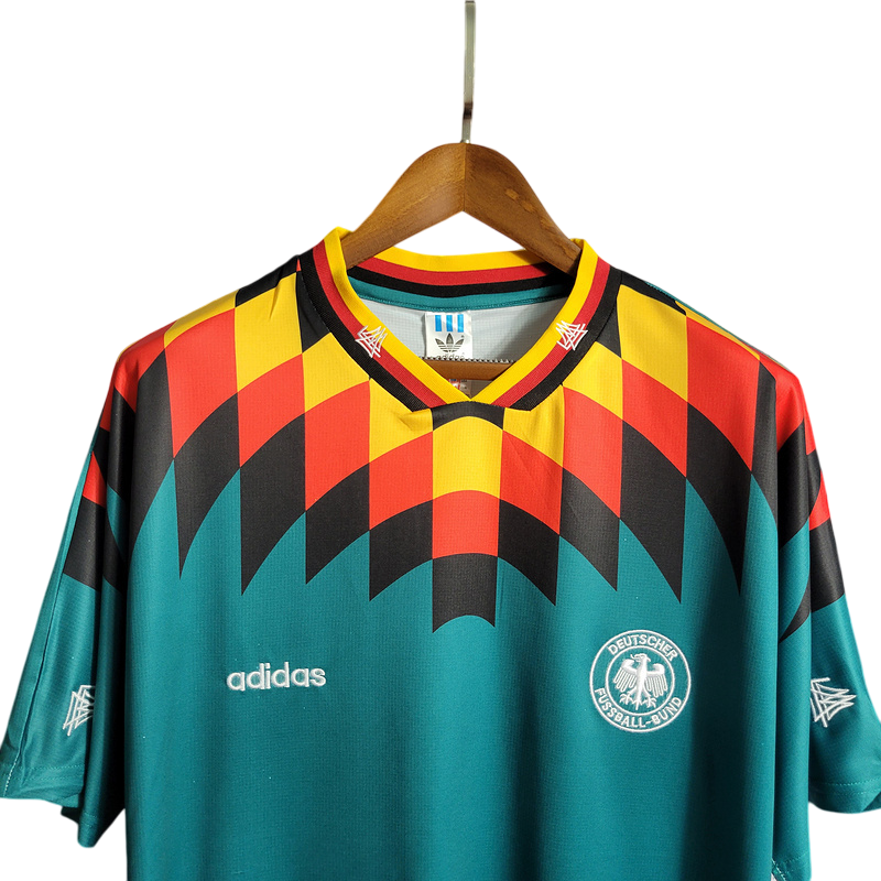 Camiseta Alemania retro 1994 segunda equipación