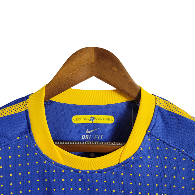 Camiseta Brasil retro 2010 segunda equipación