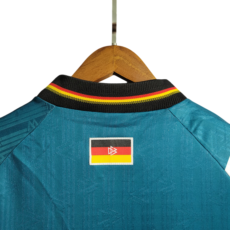 Camiseta Alemania retro 1996 segunda equipación